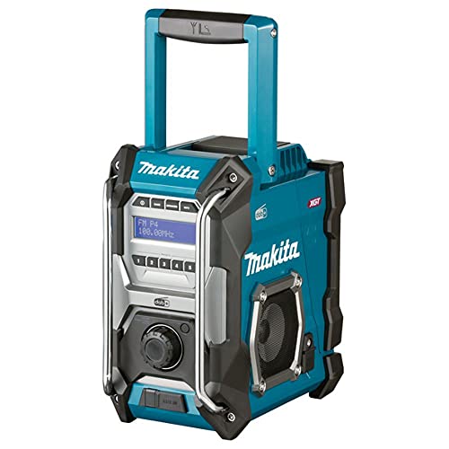 Makita MR003GZ Akku-Baustellenradio Auxiliary...