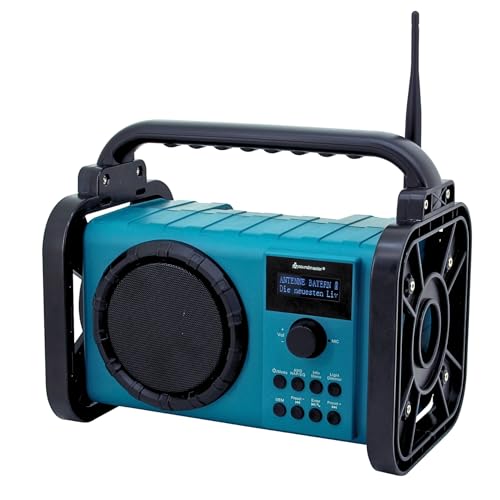 Soundmaster DAB80 Baustellenradio mit Akku...